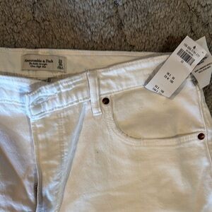 Abercrombie & Fitch White Jeans